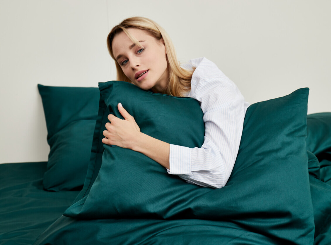Pillowcase Sateen luxe Emerald №1