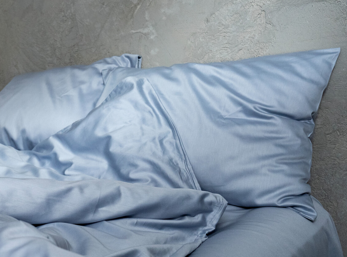 Pillowcase Sateen Luxe Light Blue №2