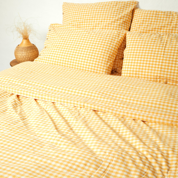 Yellow gingham