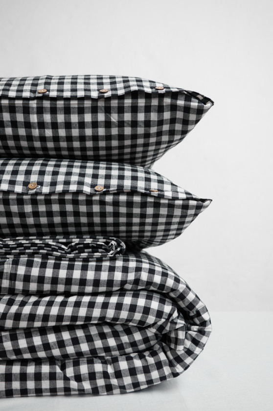 Black gingham №1