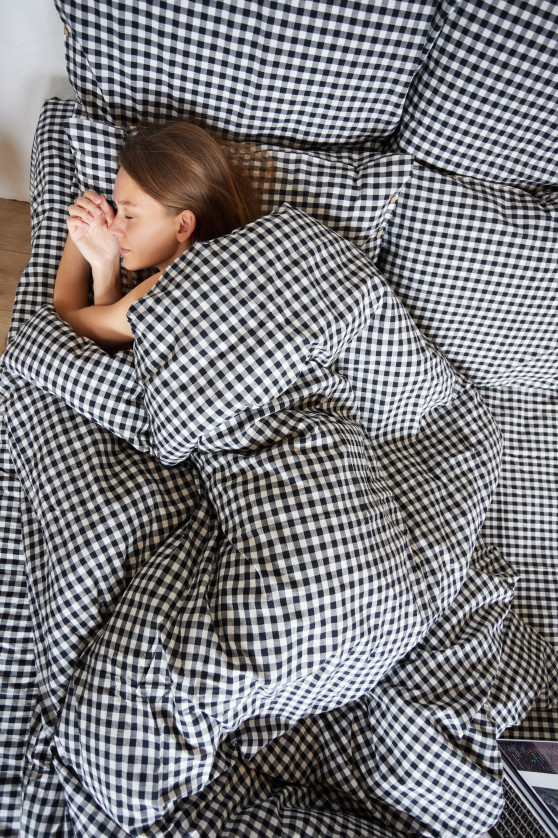 Black gingham №6