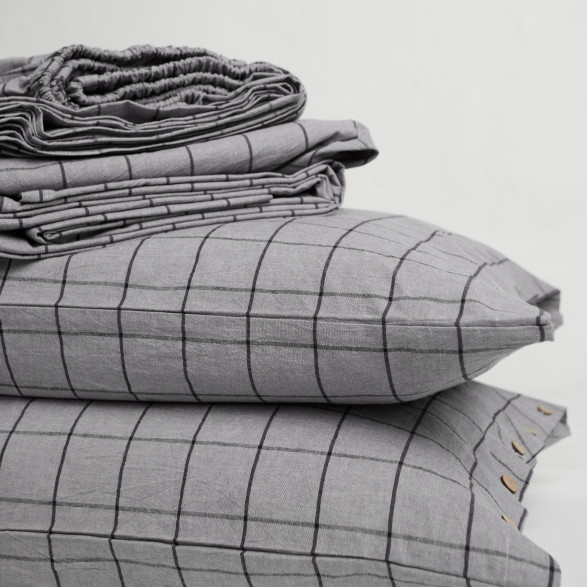 Grey plaid