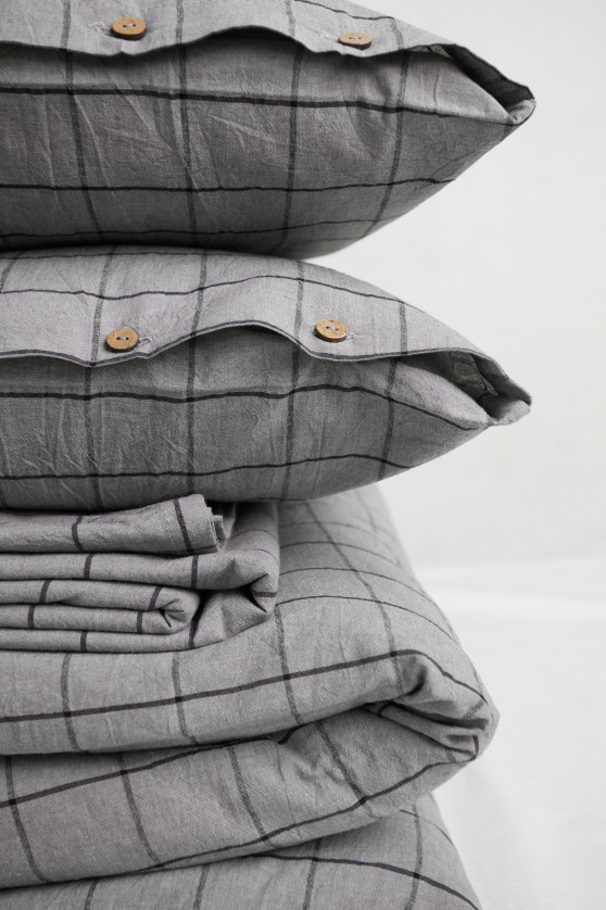 Grey plaid №4