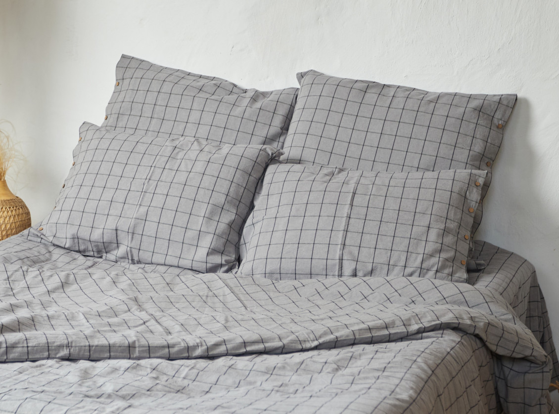 Grey plaid №5