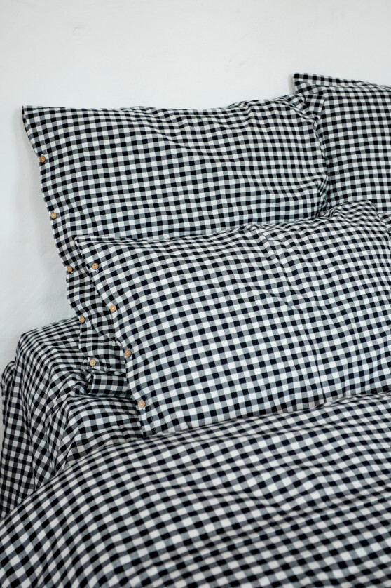 Black and white gingham №3