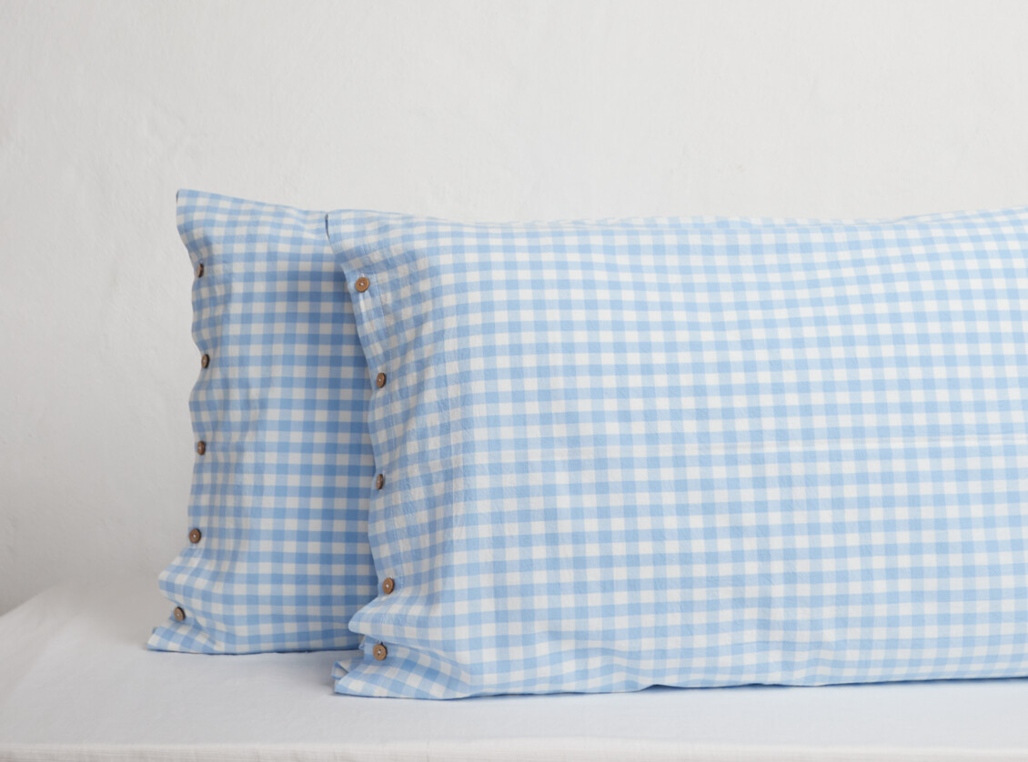 Light blue gingham №2